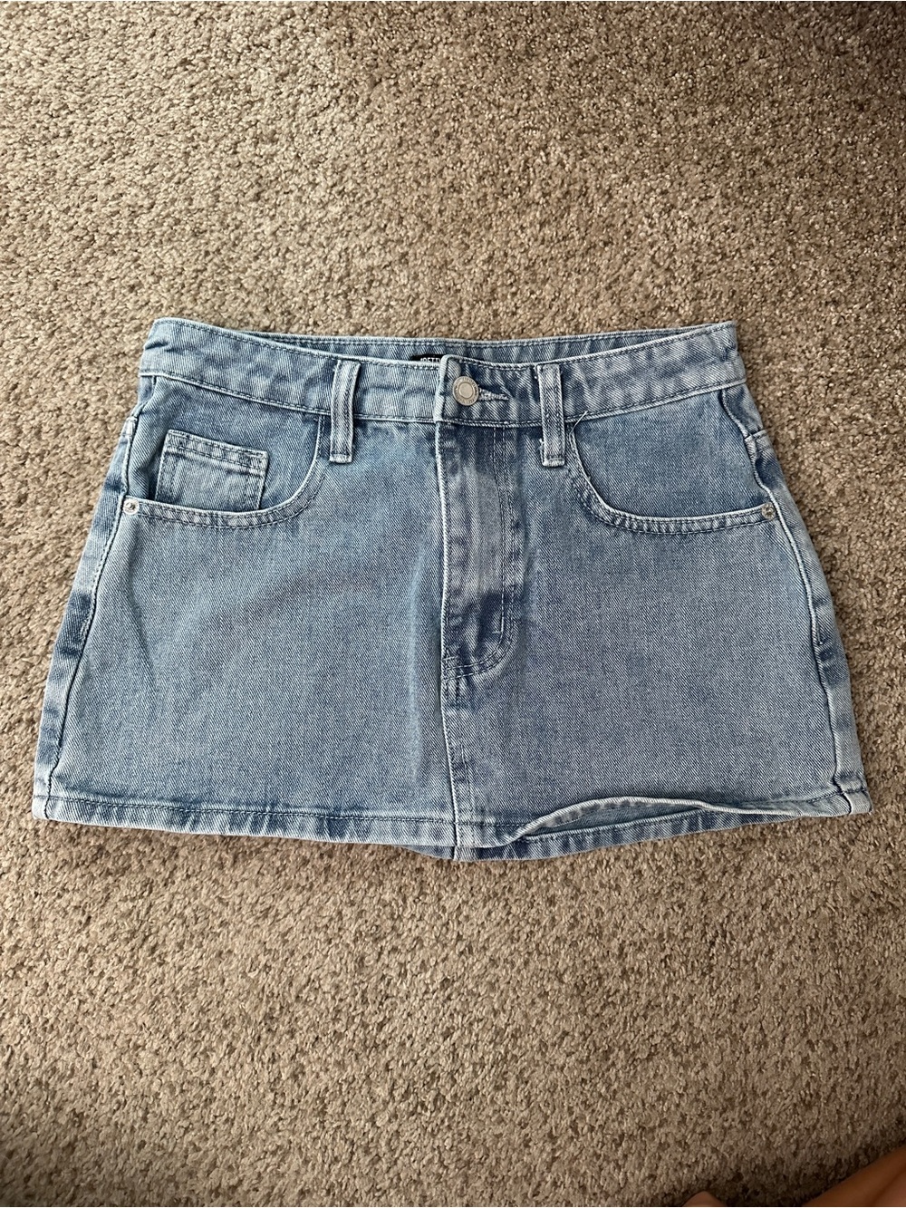 Jean skirt PrettyLittleThing